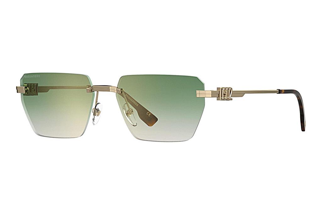 Dsquared2   D2 0102/S PEF/D6 GOLD GREEN