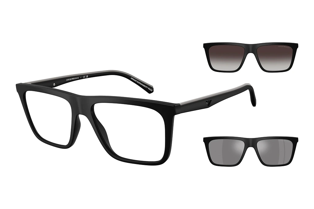 Emporio Armani EA4258 50011W ClearMatte Black Emporio Armani EA4258 50011W ClearMatte Black