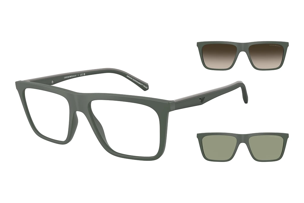 Emporio Armani EA4258 63121W ClearMatte Green Emporio Armani EA4258 63121W ClearMatte Green
