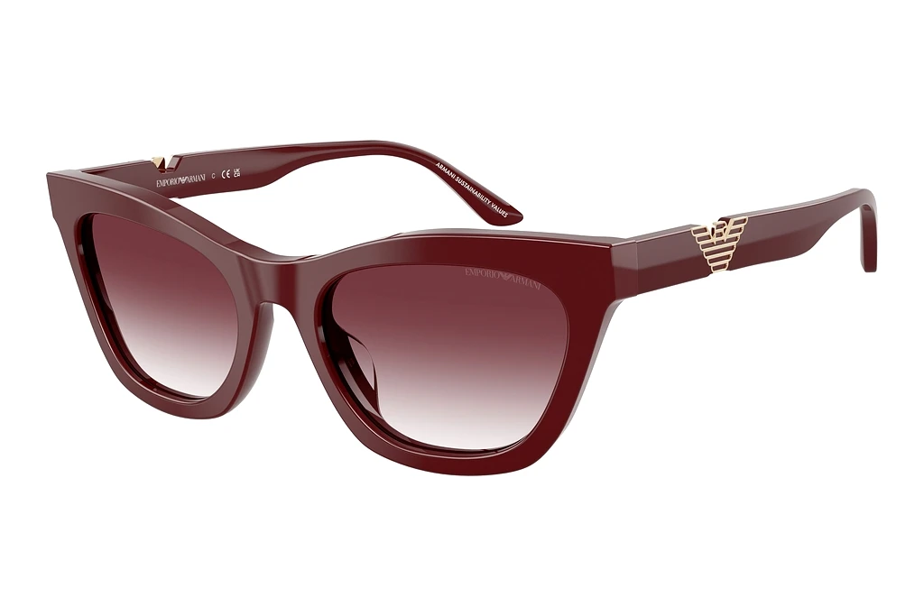 Emporio Armani EA4259U 63238H Clear Gradient Dark VioletShiny Bordeaux Emporio Armani EA4259U 63238H Clear Gradient Dark VioletShiny Bordeaux