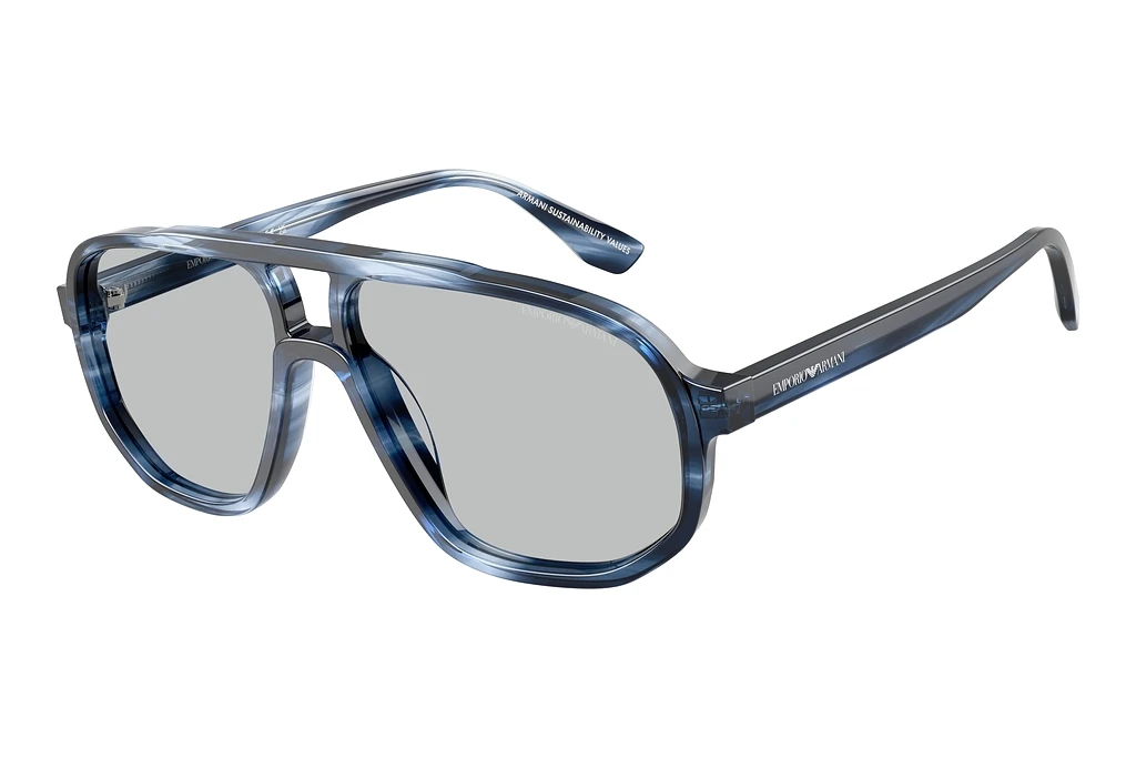 Emporio Armani EA4263U 632787 Light GreyStriped Dark Blue Emporio Armani EA4263U 632787 Light GreyStriped Dark Blue