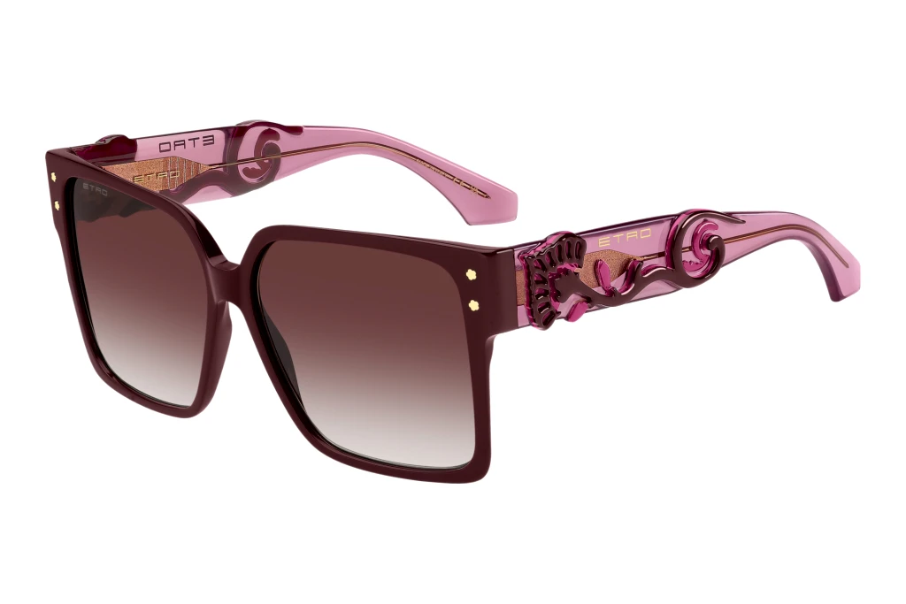 Etro ETRO 0104/S LHF/3X PINK DOUBLESHADEBURGUNDY 2 Etro ETRO 0104/S LHF/3X PINK DOUBLESHADEBURGUNDY 2