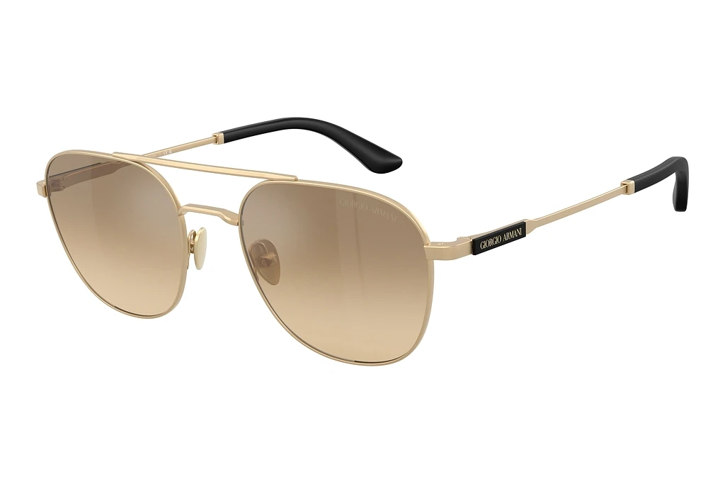 Giorgio Armani AR6178 30023K Brown Mirror Gradient GreyMatte Pale Gold Giorgio Armani AR6178 30023K Brown Mirror Gradient GreyMatte Pale Gold