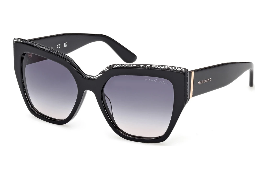 Guess by Marciano   GM00029 01B grau verlaufendGlänzend Schwarz Guess by Marciano   GM00029 01B grau verlaufendGlänzend Schwarz