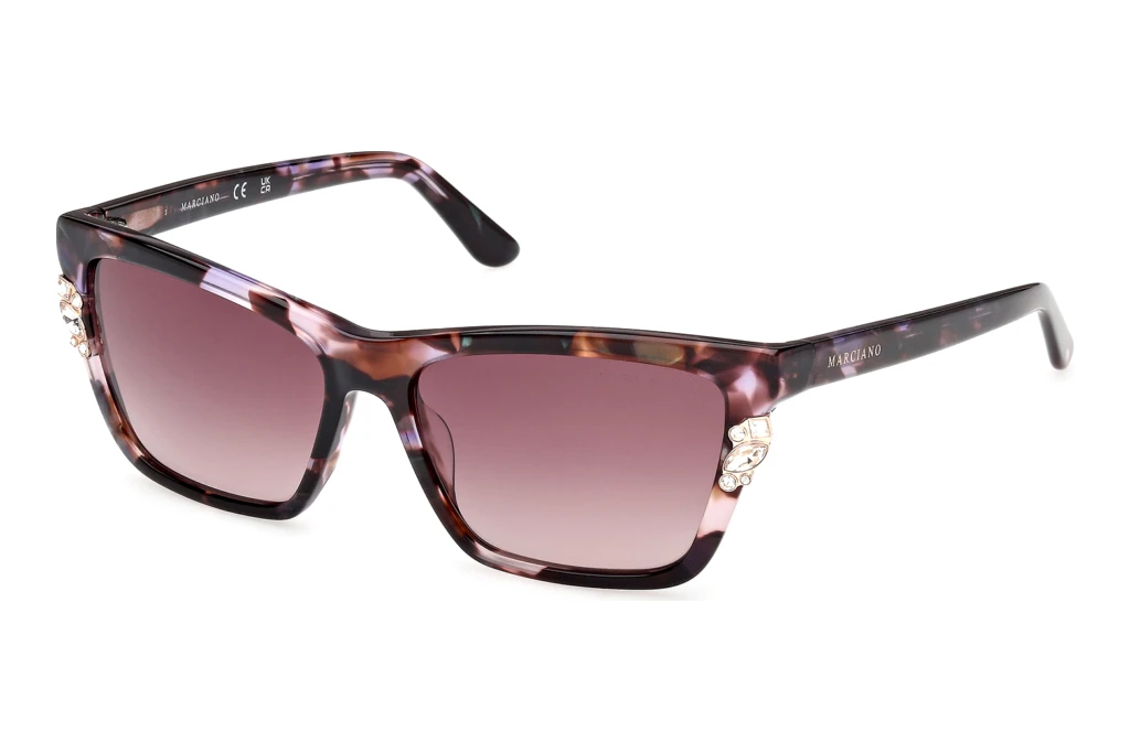 Guess by Marciano   GM00030 83T bordeaux verlaufendViolett/Havanna Guess by Marciano   GM00030 83T bordeaux verlaufendViolett/Havanna