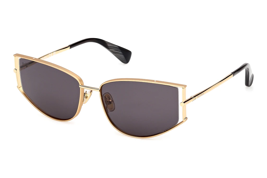 Max Mara   MM0141 30A grauGlänzend Tiefgold Max Mara   MM0141 30A grauGlänzend Tiefgold