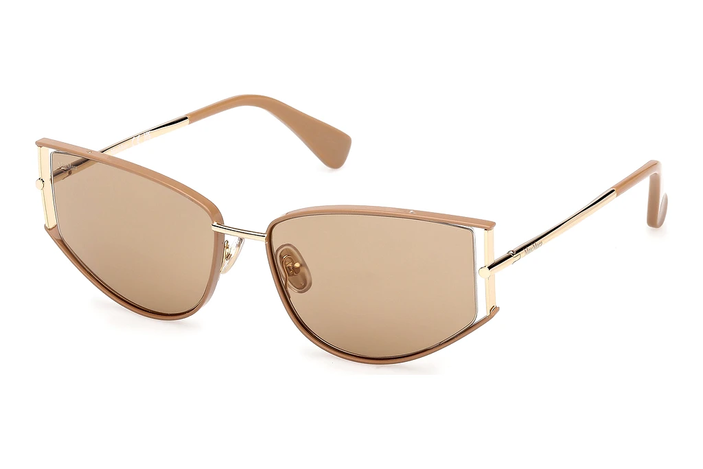 Max Mara MM0141 45E braunGlänzend Blassgold Max Mara MM0141 45E braunGlänzend Blassgold