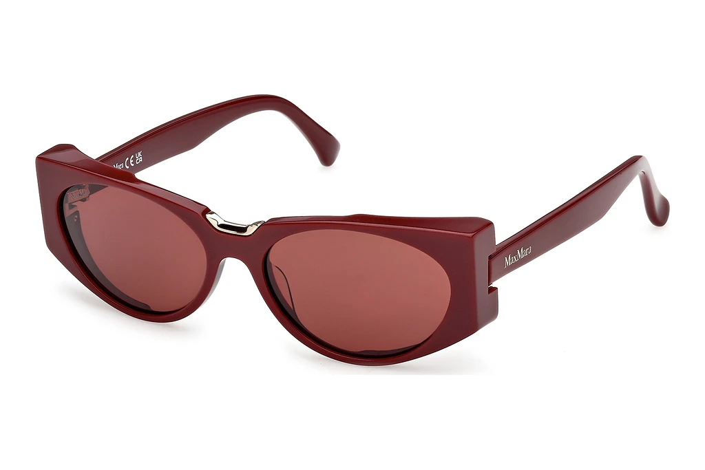 Max Mara MM0160 69S bordeauxBordeaux Glänzend Max Mara MM0160 69S bordeauxBordeaux Glänzend
