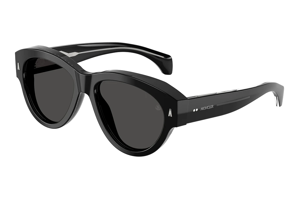 Moncler ME6016U 300187 Dark Solid GreyShiny Black Moncler ME6016U 300187 Dark Solid GreyShiny Black