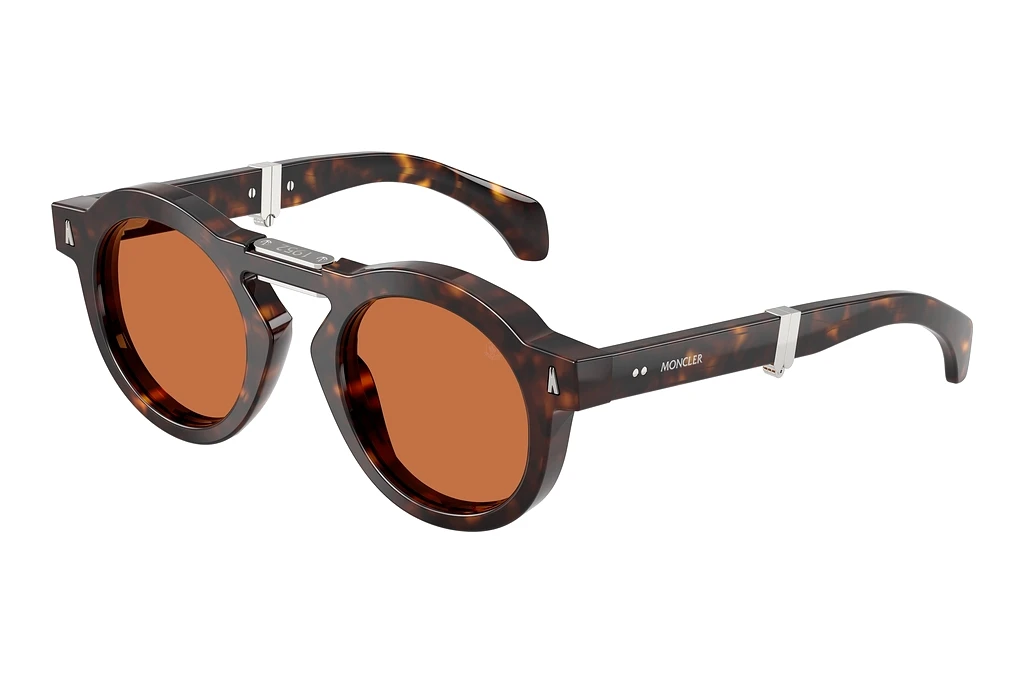 Moncler ME6019U 300273 Brown SolidShiny Havana Moncler ME6019U 300273 Brown SolidShiny Havana