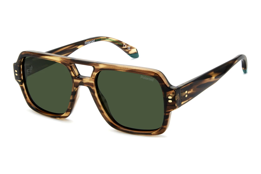 Polaroid PLD 6250/S/X 9N4/UC GREEN POLARIZEDHAVANA BROWN Polaroid PLD 6250/S/X 9N4/UC GREEN POLARIZEDHAVANA BROWN
