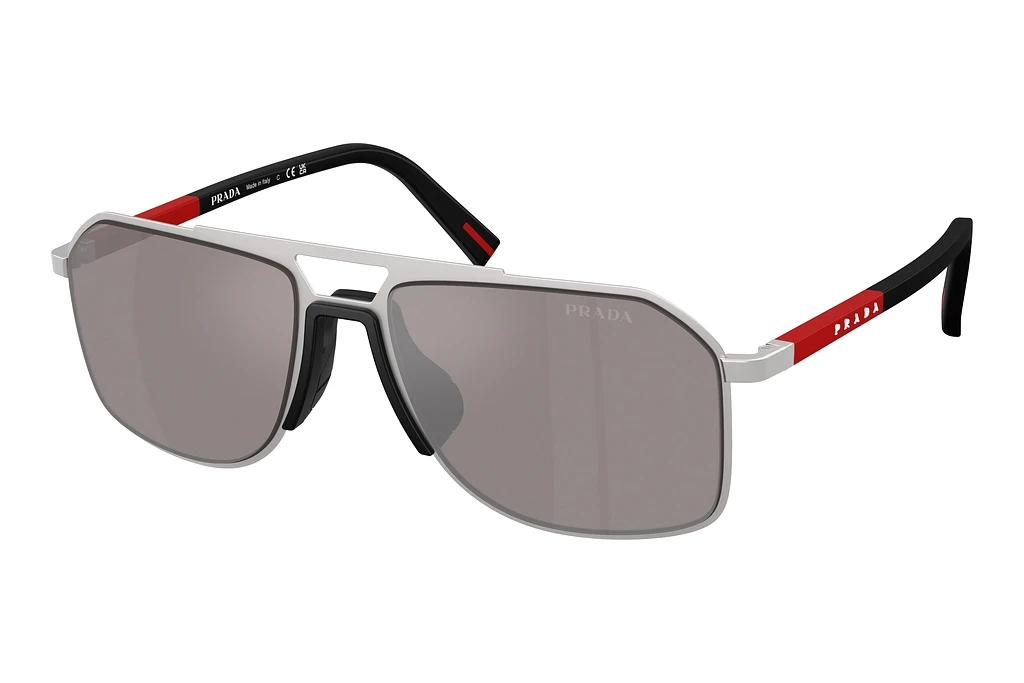 Prada Linea Rossa PS B51S 18X80I Purple Brown Mirror SilverMatte Silver Prada Linea Rossa PS B51S 18X80I Purple Brown Mirror SilverMatte Silver