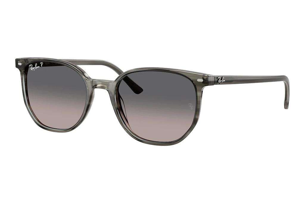 Ray-Ban RB2197 1438M3 Polarized Grey GradientStriped Grey Ray-Ban RB2197 1438M3 Polarized Grey GradientStriped Grey