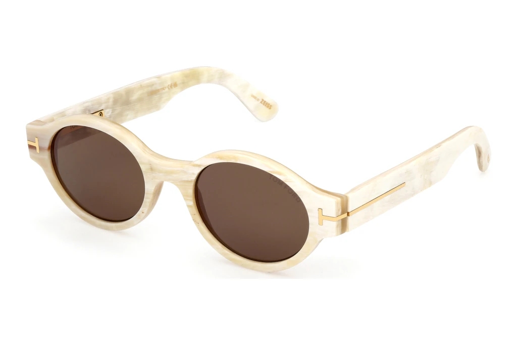 Tom Ford   FT1298-P 64N grünBunt Horn Tom Ford   FT1298-P 64N grünBunt Horn