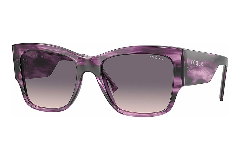 Vogue Eyewear   VO5462S 309036 Pink Gradient Dark VioletPurple Havana