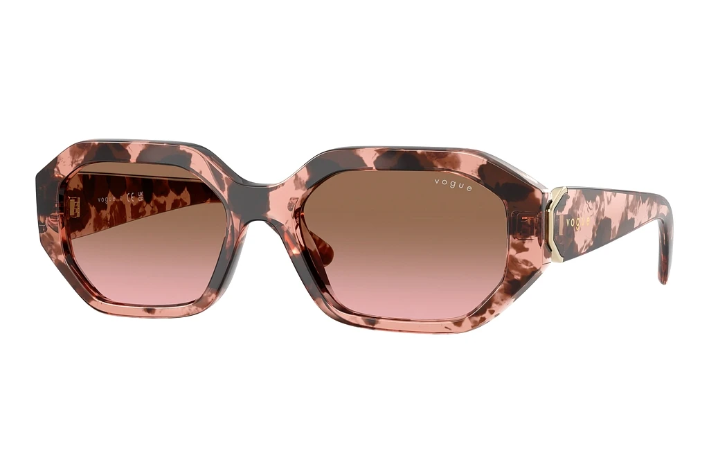 Vogue Eyewear VO5675S 319914 Pink Gradient BrownRose Havana Vogue Eyewear VO5675S 319914 Pink Gradient BrownRose Havana