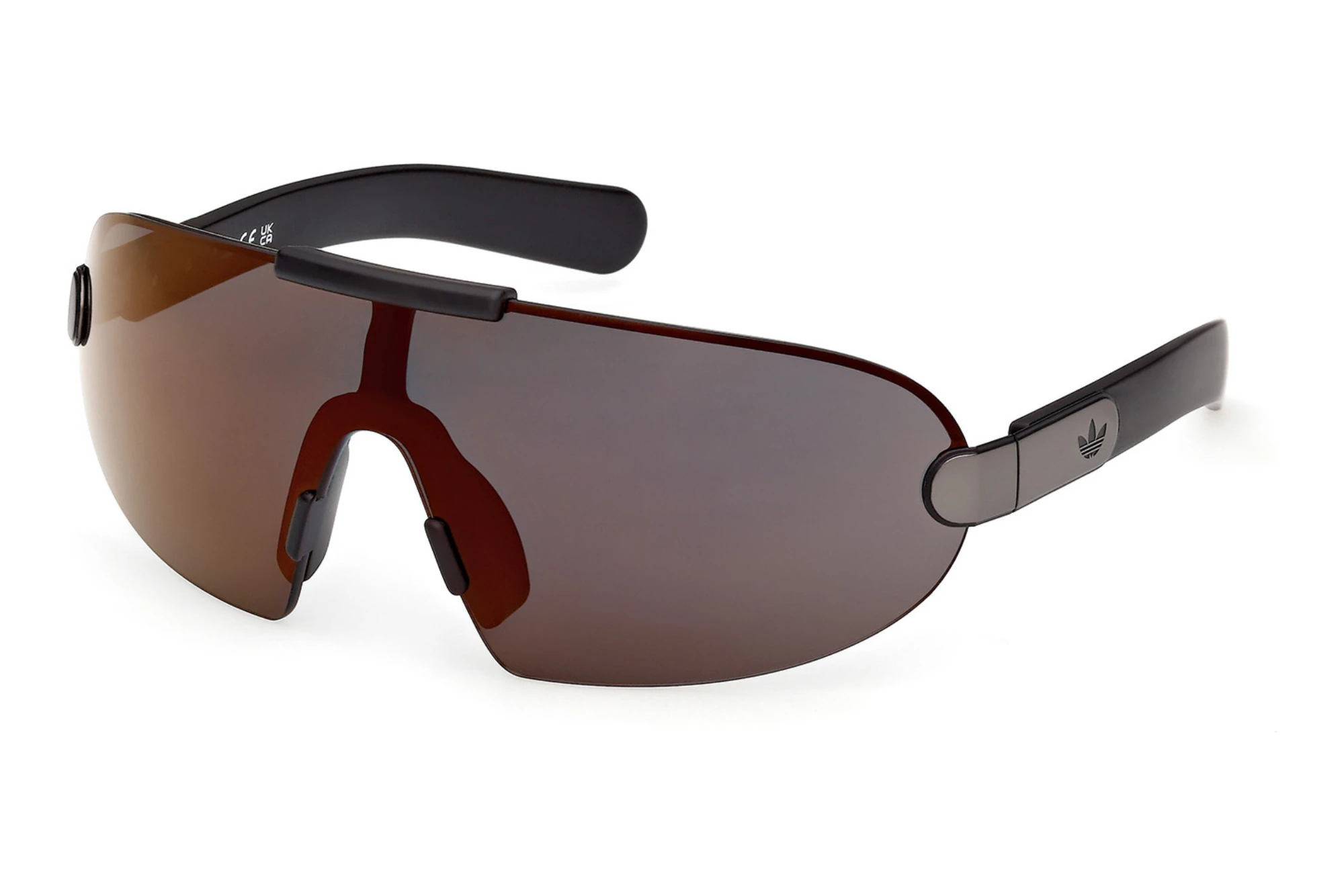 Adidas Originals OR0135 02G braun verspiegeltMatt Schwarz Adidas Originals OR0135 02G braun verspiegeltMatt Schwarz