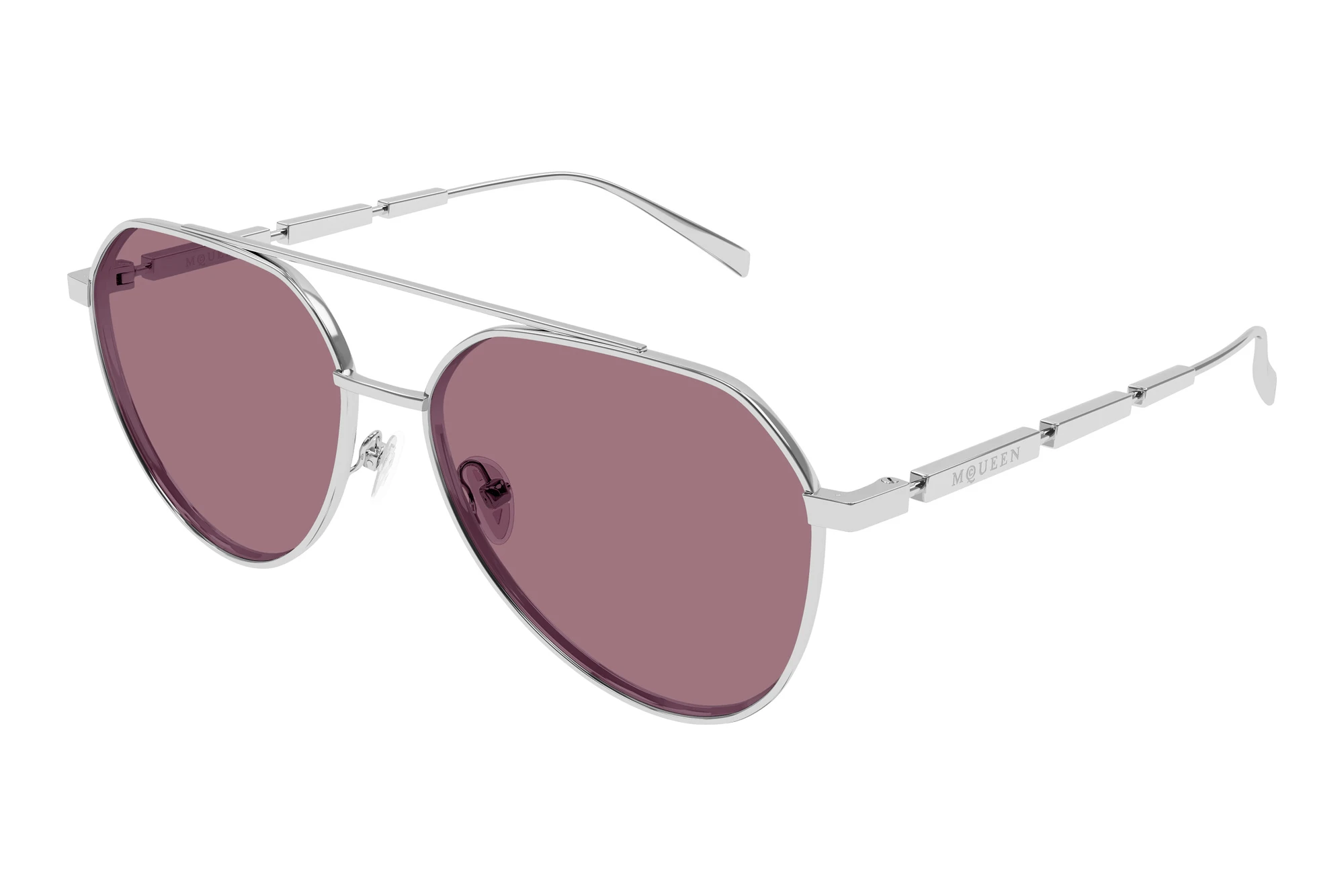 Alexander McQueen AM0478S 004 SILVER Alexander McQueen AM0478S 004 SILVER