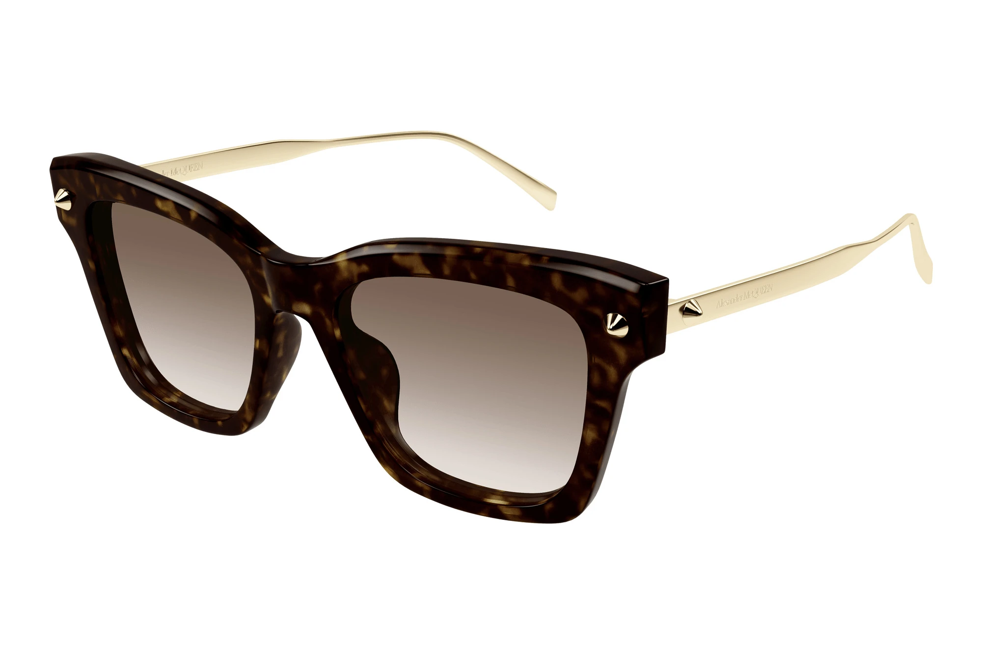 Alexander McQueen AM0483S 002 HAVANA Alexander McQueen AM0483S 002 HAVANA