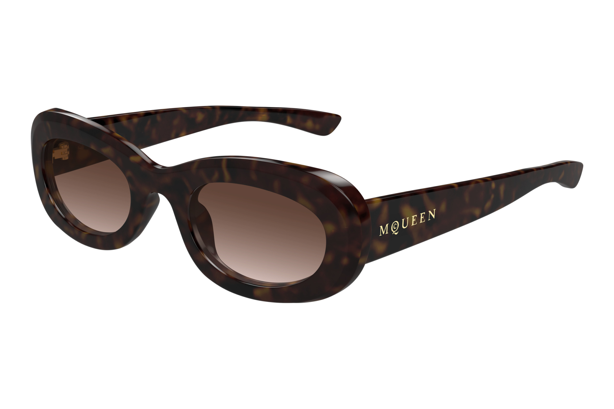 Alexander McQueen AM0527S 002 HAVANA Alexander McQueen AM0527S 002 HAVANA