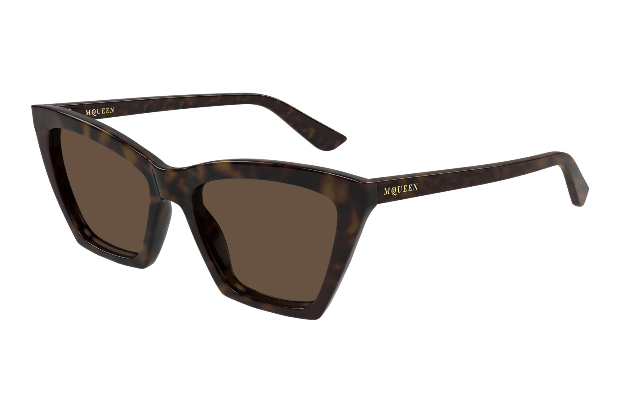 Alexander McQueen AM0536S 002 HAVANA Alexander McQueen AM0536S 002 HAVANA