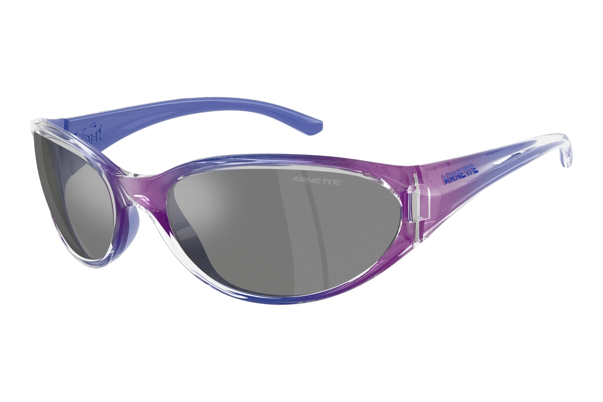 Arnette AN4368 30356G Grey Mirror SilverFlashcoat Purple Arnette AN4368 30356G Grey Mirror SilverFlashcoat Purple
