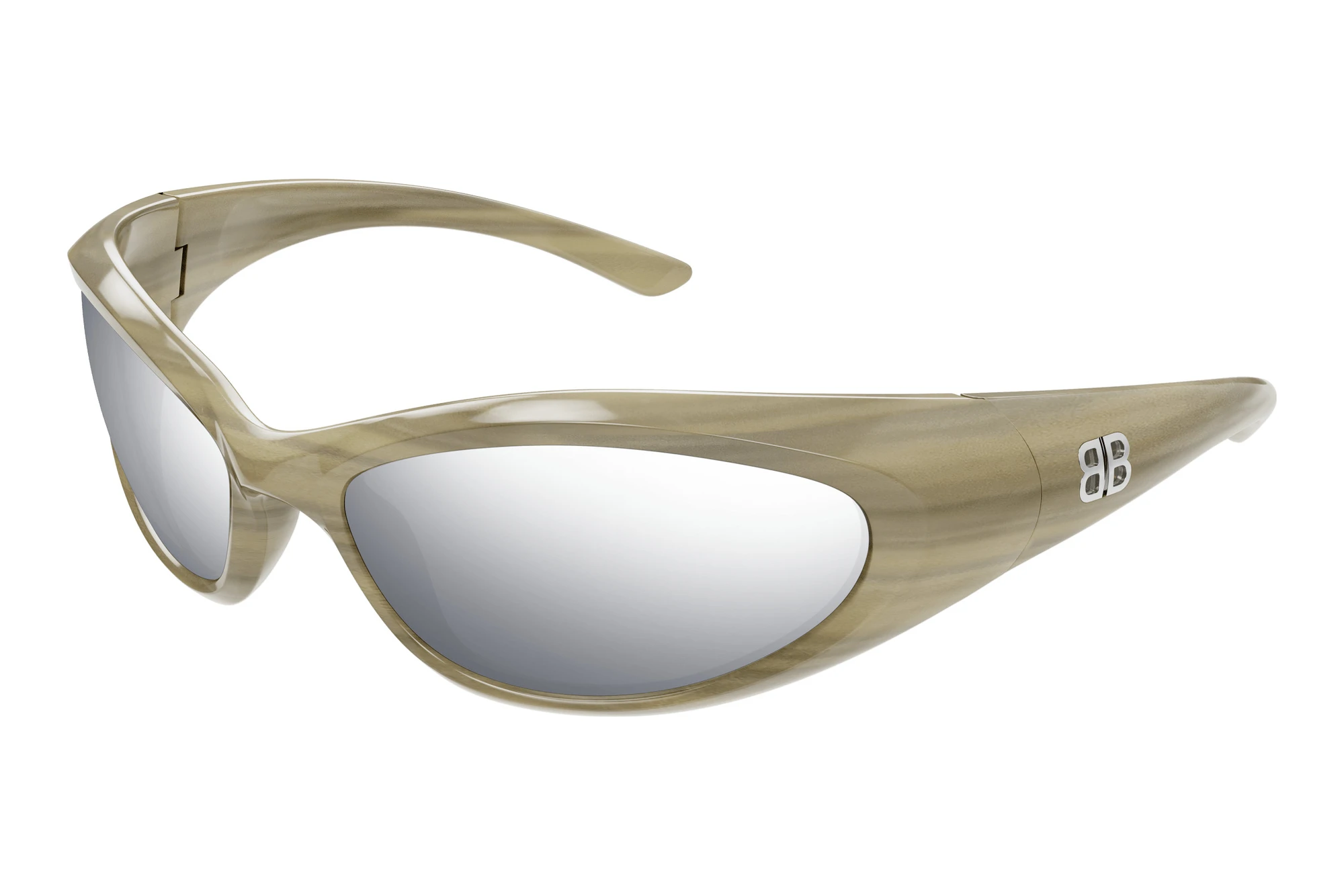 Balenciaga BB0384S 004 IVORY Balenciaga BB0384S 004 IVORY