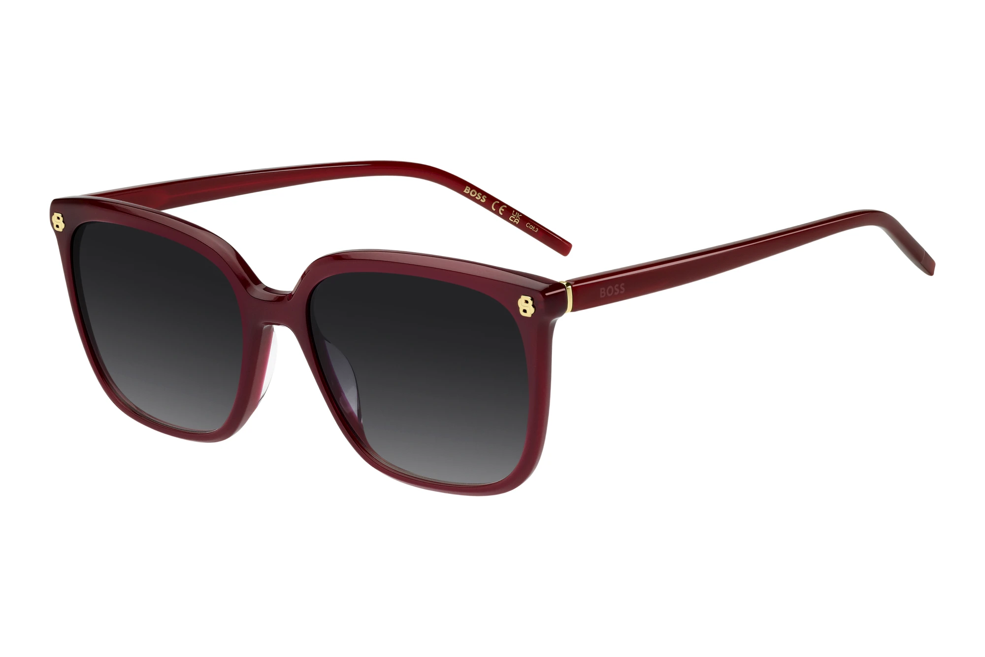 Boss BOSS 2016/G/S LHF/9O GREY SHADEDBURGUNDY Boss BOSS 2016/G/S LHF/9O GREY SHADEDBURGUNDY