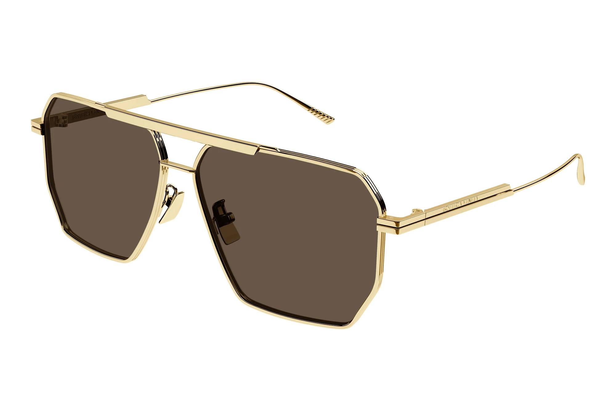 Bottega Veneta BV1012S 003 BROWNGOLD Bottega Veneta BV1012S 003 BROWNGOLD