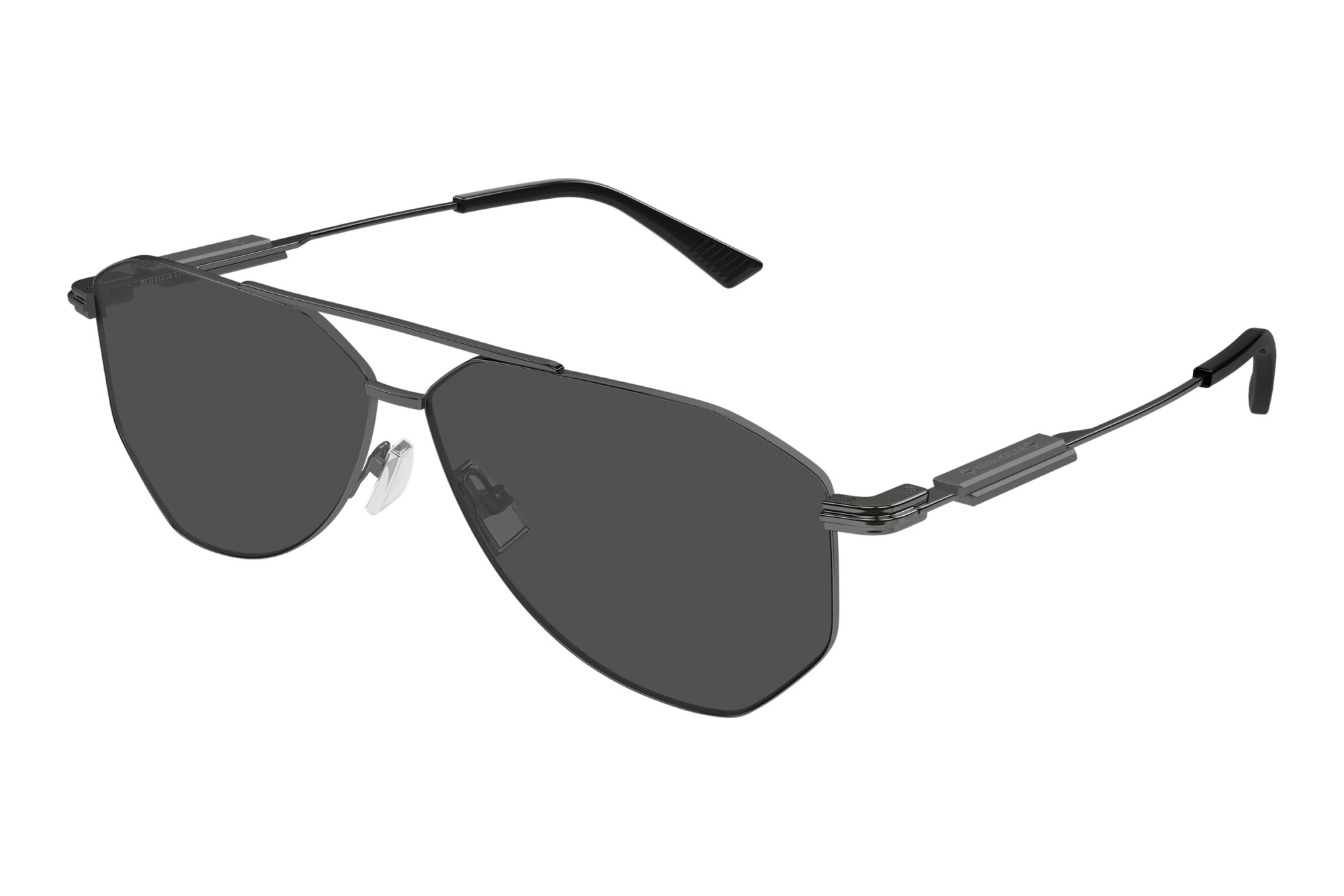 Bottega Veneta BV1508S 001 GUNMETAL Bottega Veneta BV1508S 001 GUNMETAL