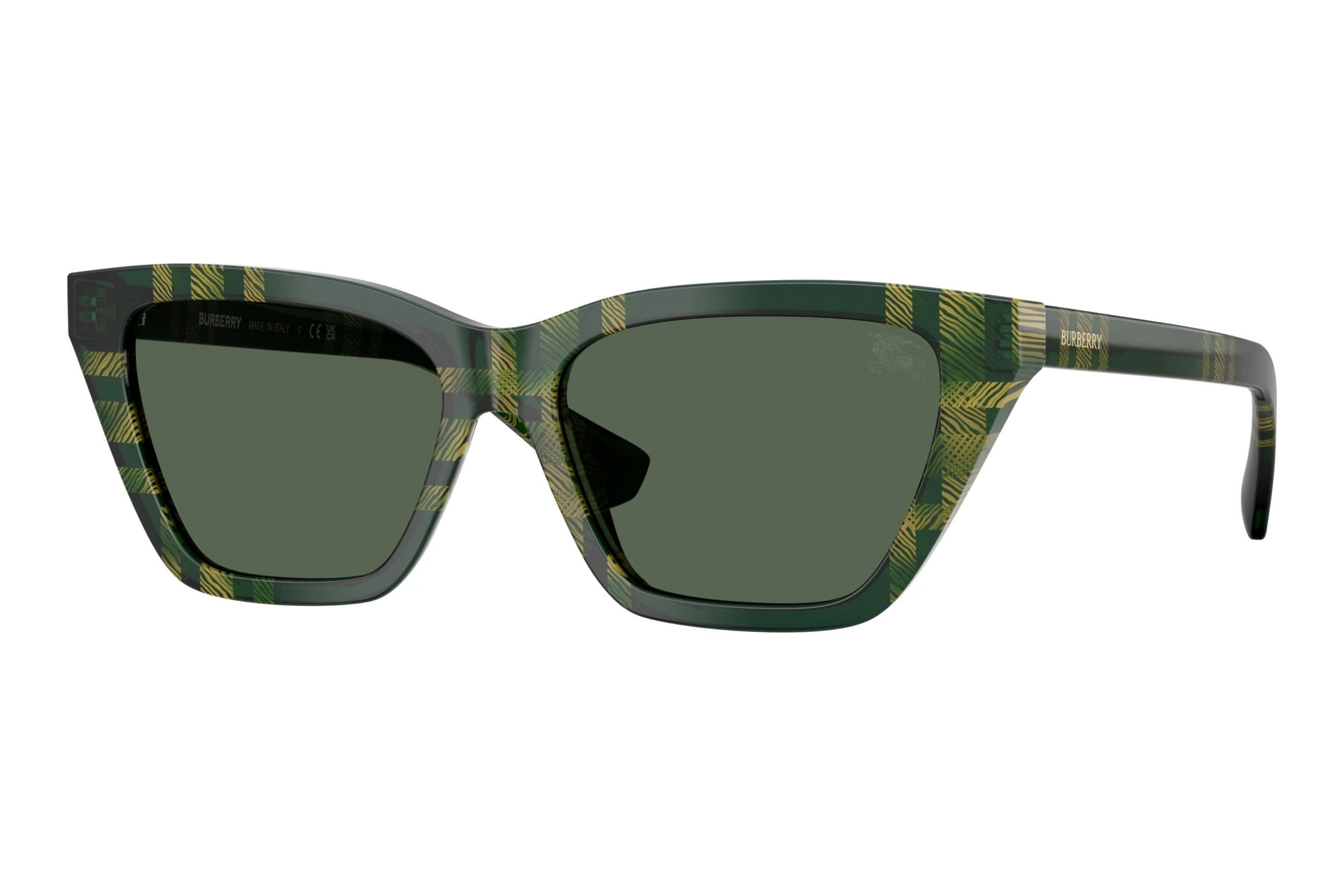 Burberry BE4468 416971 Dark GreenCheck Green Burberry BE4468 416971 Dark GreenCheck Green