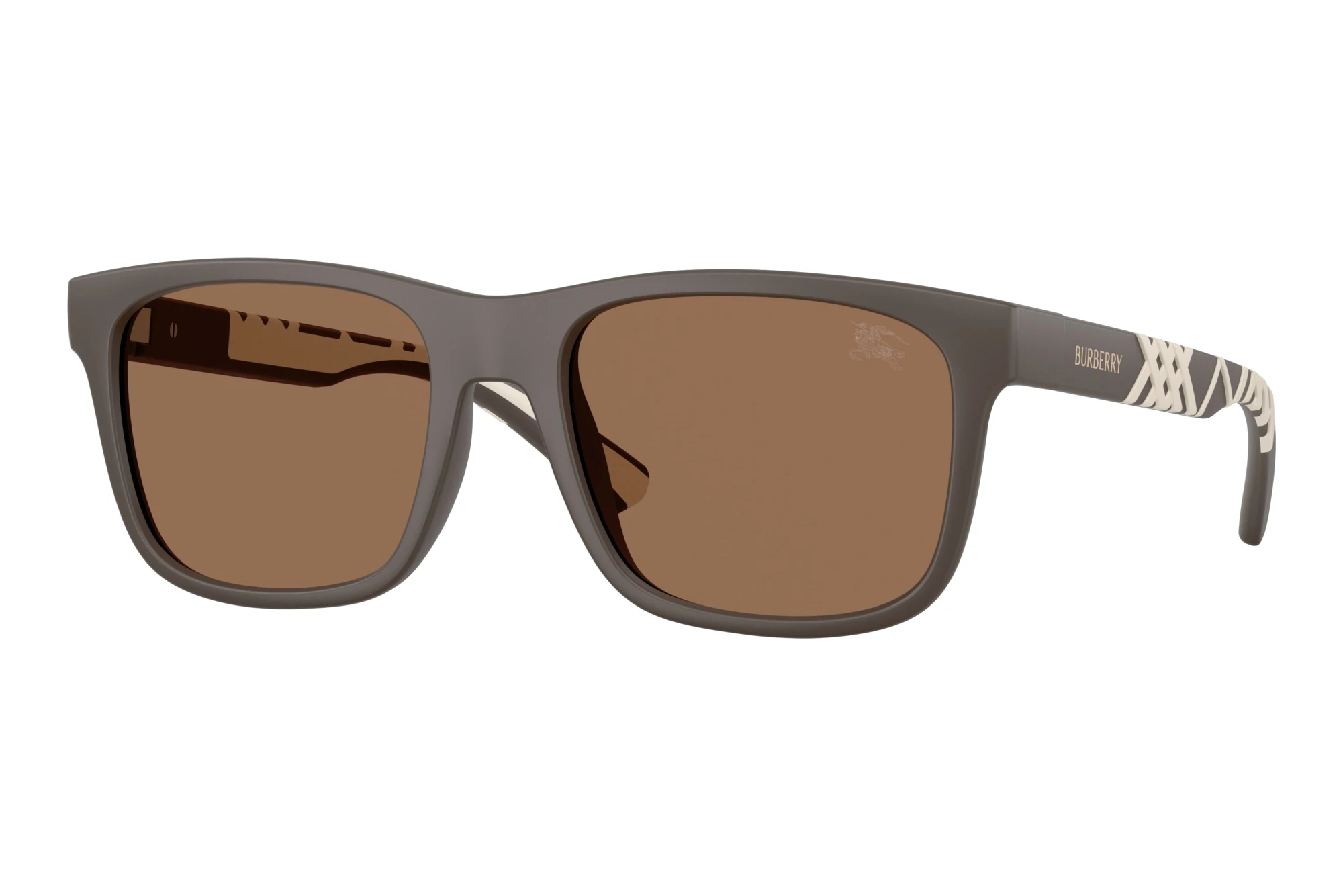 Burberry BE4499U 423473 Dark BrownMatte Brown Burberry BE4499U 423473 Dark BrownMatte Brown