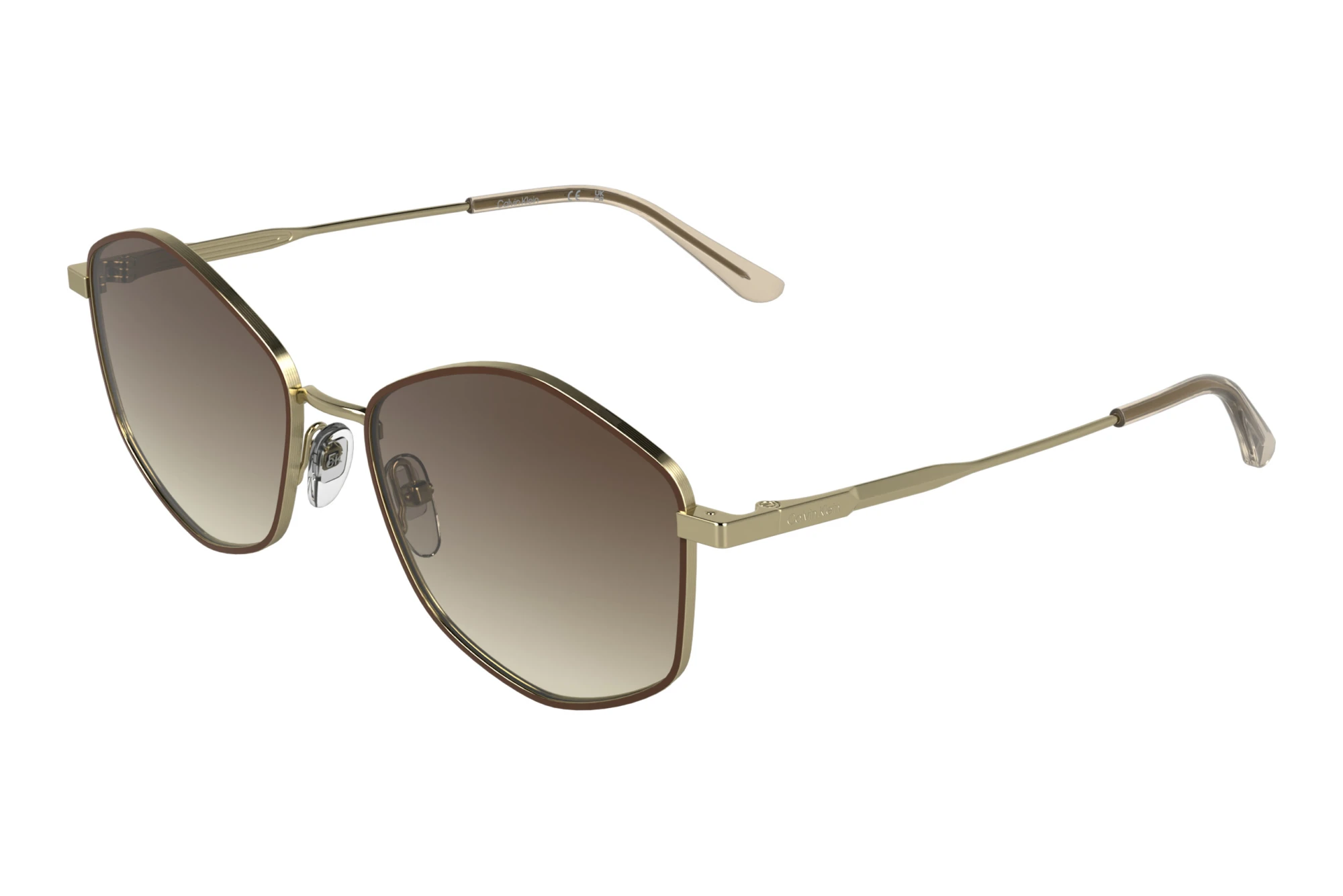 Calvin Klein CK26122S 720 _CK26122SGOLD/BROWN Calvin Klein CK26122S 720 _CK26122SGOLD/BROWN