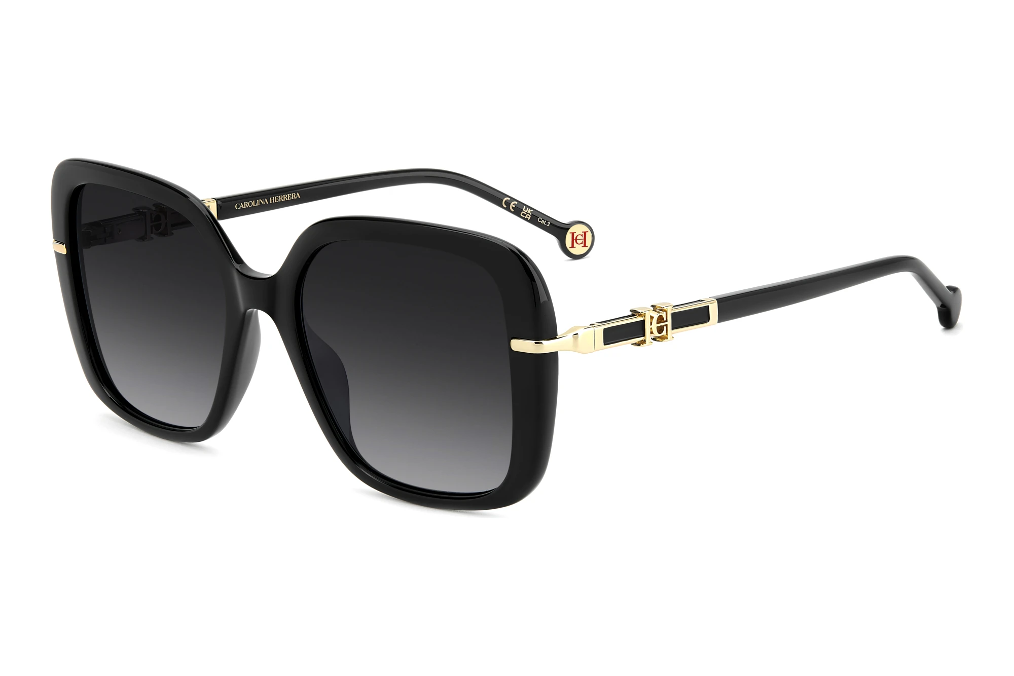 Carolina Herrera HER 0380/G/S 807/9O DARK GREY SHADEDBLACK Carolina Herrera HER 0380/G/S 807/9O DARK GREY SHADEDBLACK