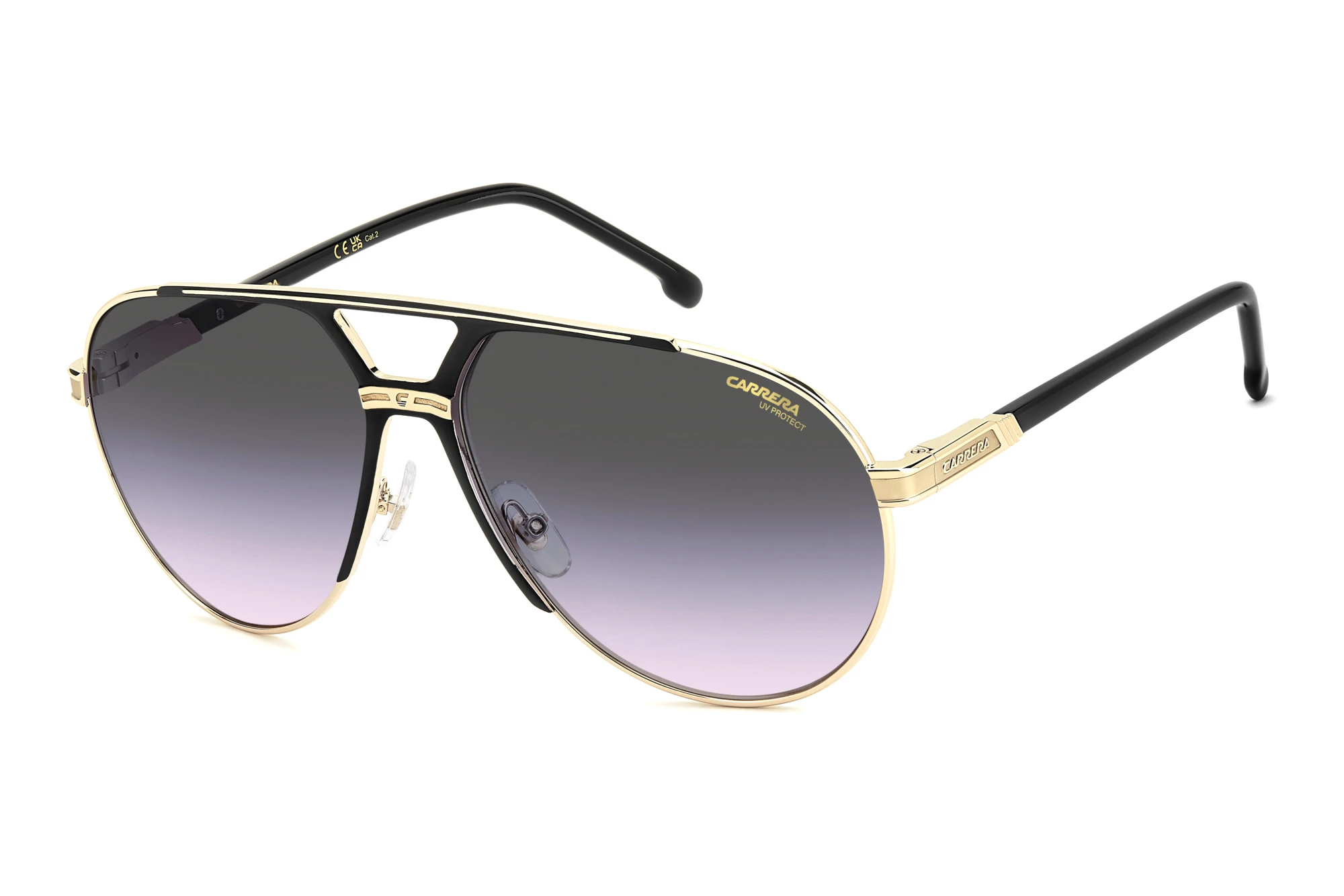 Carrera CARRERA 1089/S RHL/I4 BLUE SHADED PINKGOLD BLACK Carrera CARRERA 1089/S RHL/I4 BLUE SHADED PINKGOLD BLACK