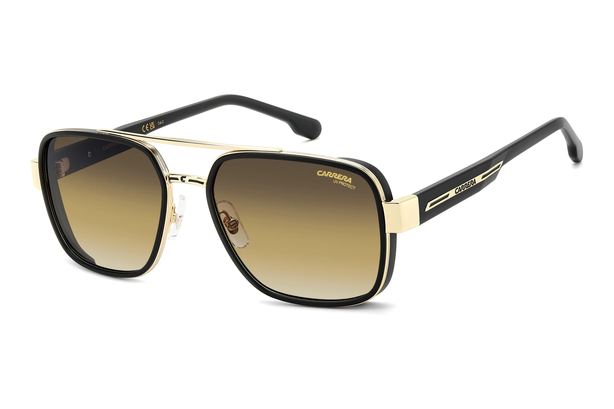 Carrera CARRERA 1092/S I46/N4 BROWN SHADED BRICKMATTE BLACK GOLD Carrera CARRERA 1092/S I46/N4 BROWN SHADED BRICKMATTE BLACK GOLD
