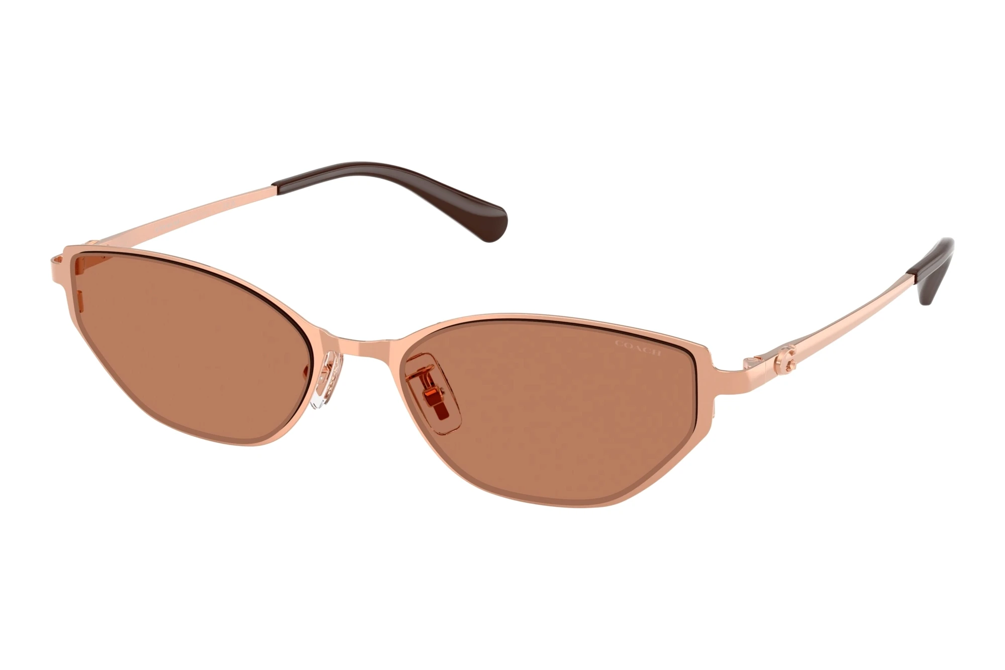 Coach HC7196D 9407/3 Light Brown SolidShiny Rose Gold Coach HC7196D 9407/3 Light Brown SolidShiny Rose Gold