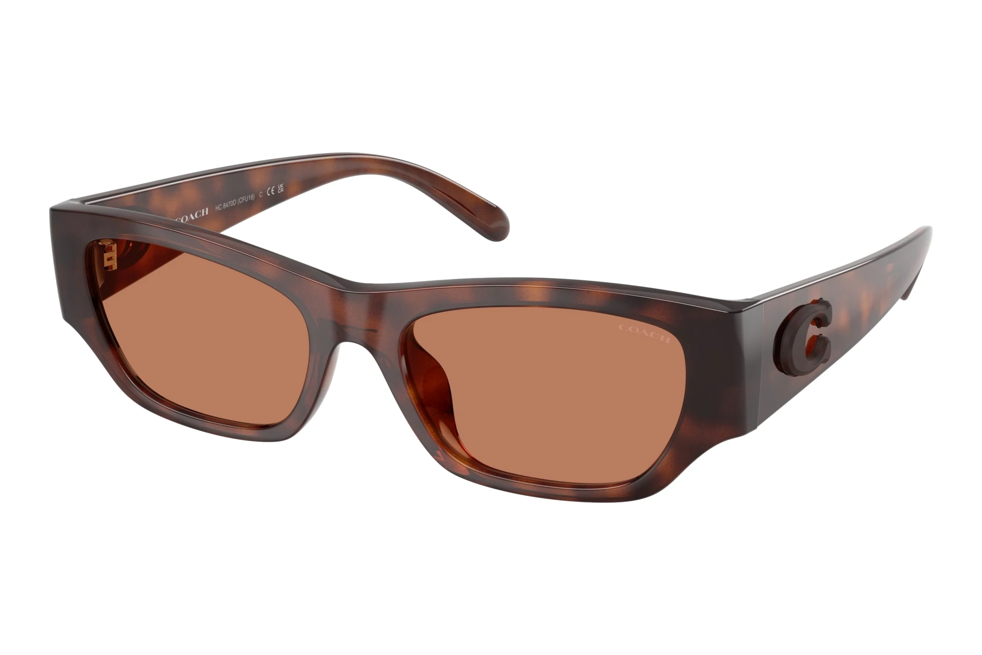 Coach HC8470D 5120/3 Light Brown SolidDark Tortoise Coach HC8470D 5120/3 Light Brown SolidDark Tortoise