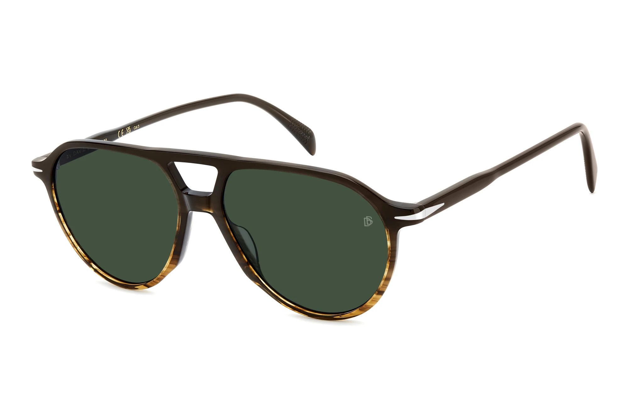 David Beckham DB 1218/S NNG/QT GREENBROWN SHADED HORN David Beckham DB 1218/S NNG/QT GREENBROWN SHADED HORN