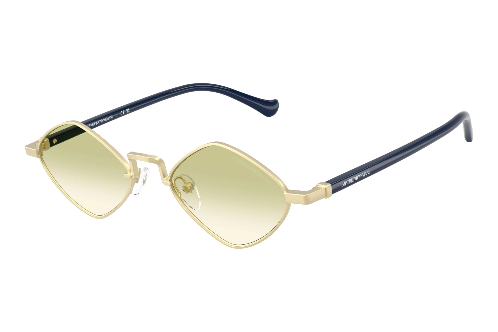 Emporio Armani EA2182 30028E Clear Gradient GreenMatte Pale Gold Emporio Armani EA2182 30028E Clear Gradient GreenMatte Pale Gold