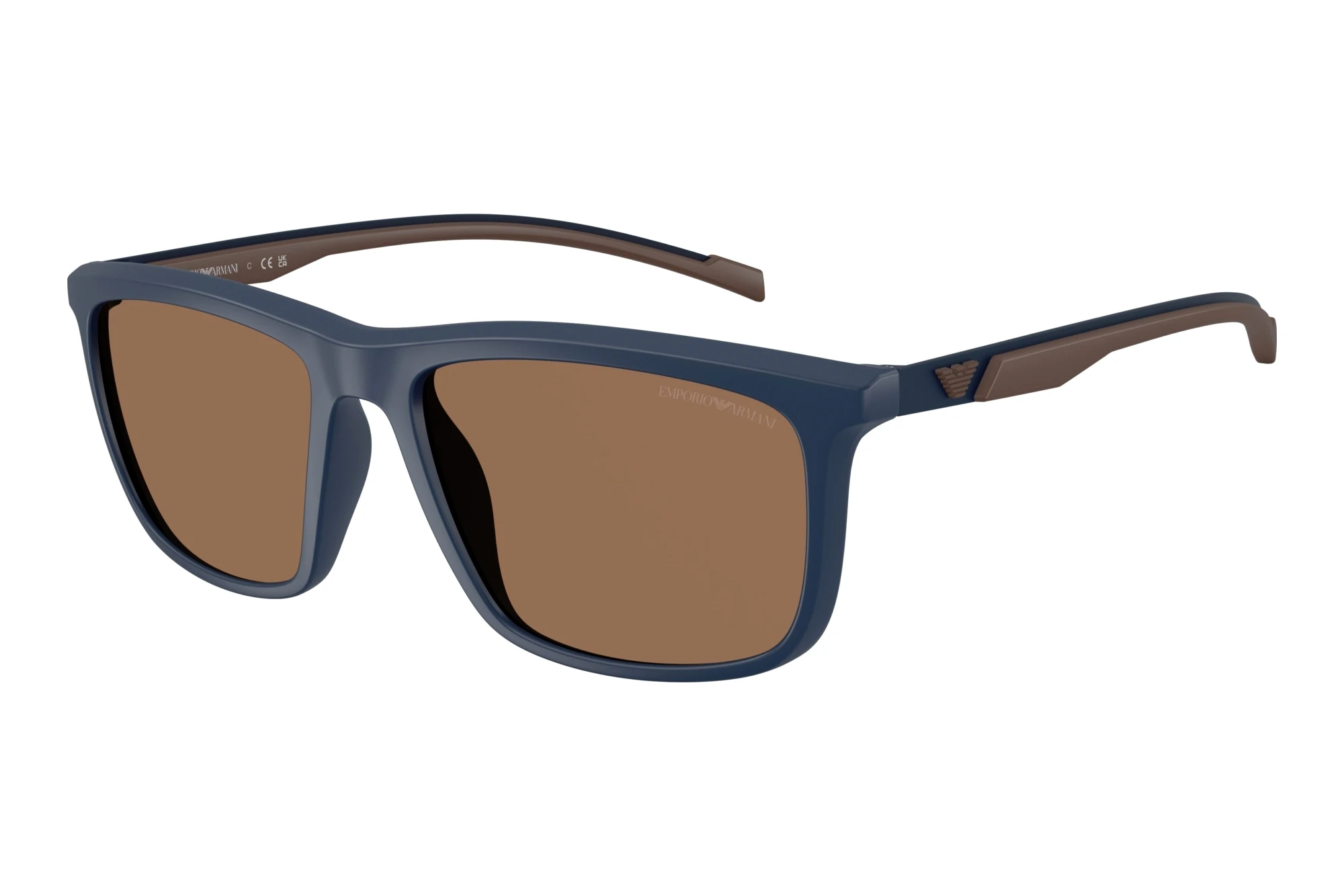 Emporio Armani EA4278U 618573 Dark BrownMatte Blue Emporio Armani EA4278U 618573 Dark BrownMatte Blue