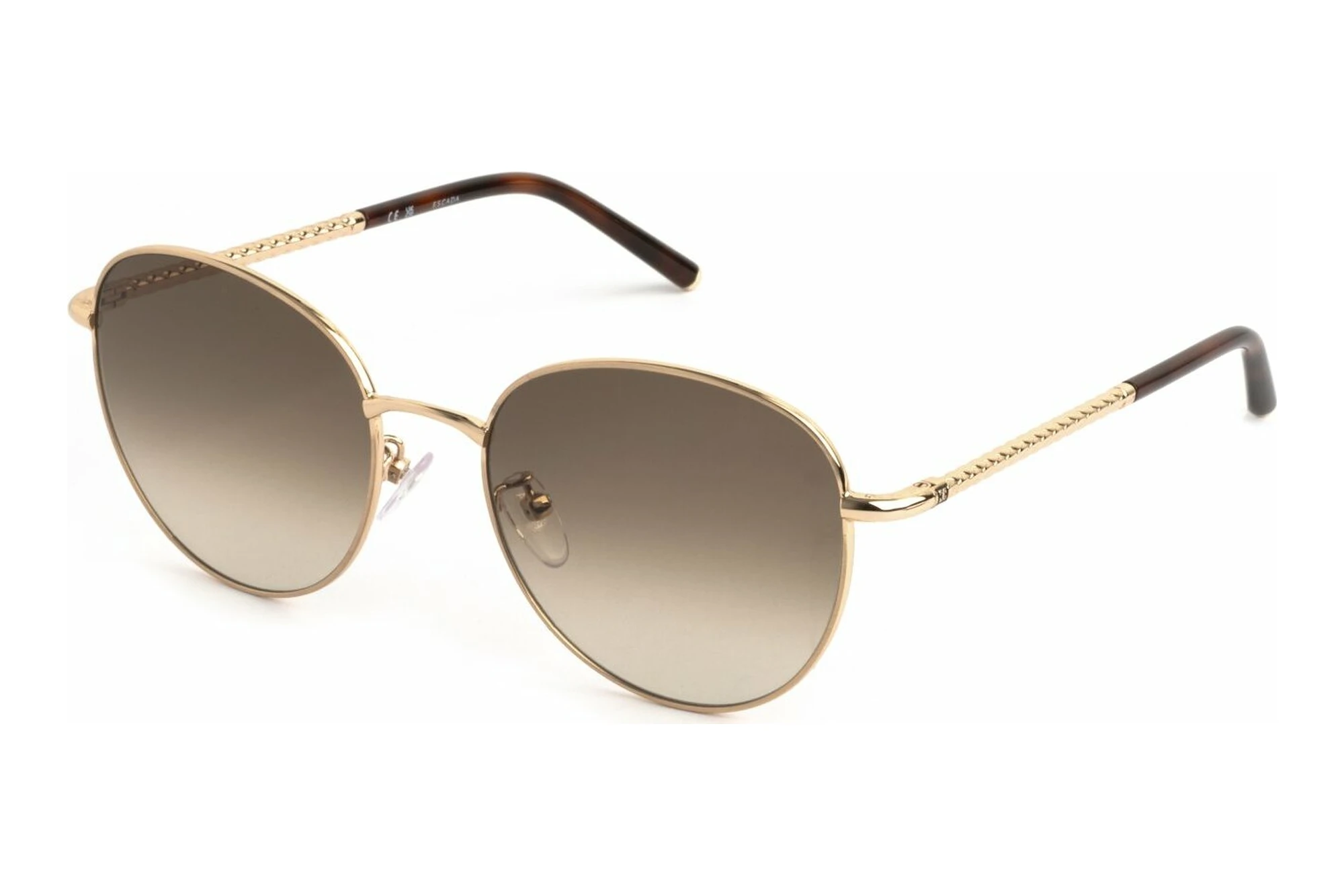 Escada SESE66 0349 BROWN GRADIENT BROWNSHINY ROSE GOLD WITH SANDBLASTED/SATIN / Escada SESE66 0349 BROWN GRADIENT BROWNSHINY ROSE GOLD WITH SANDBLASTED/SATIN /