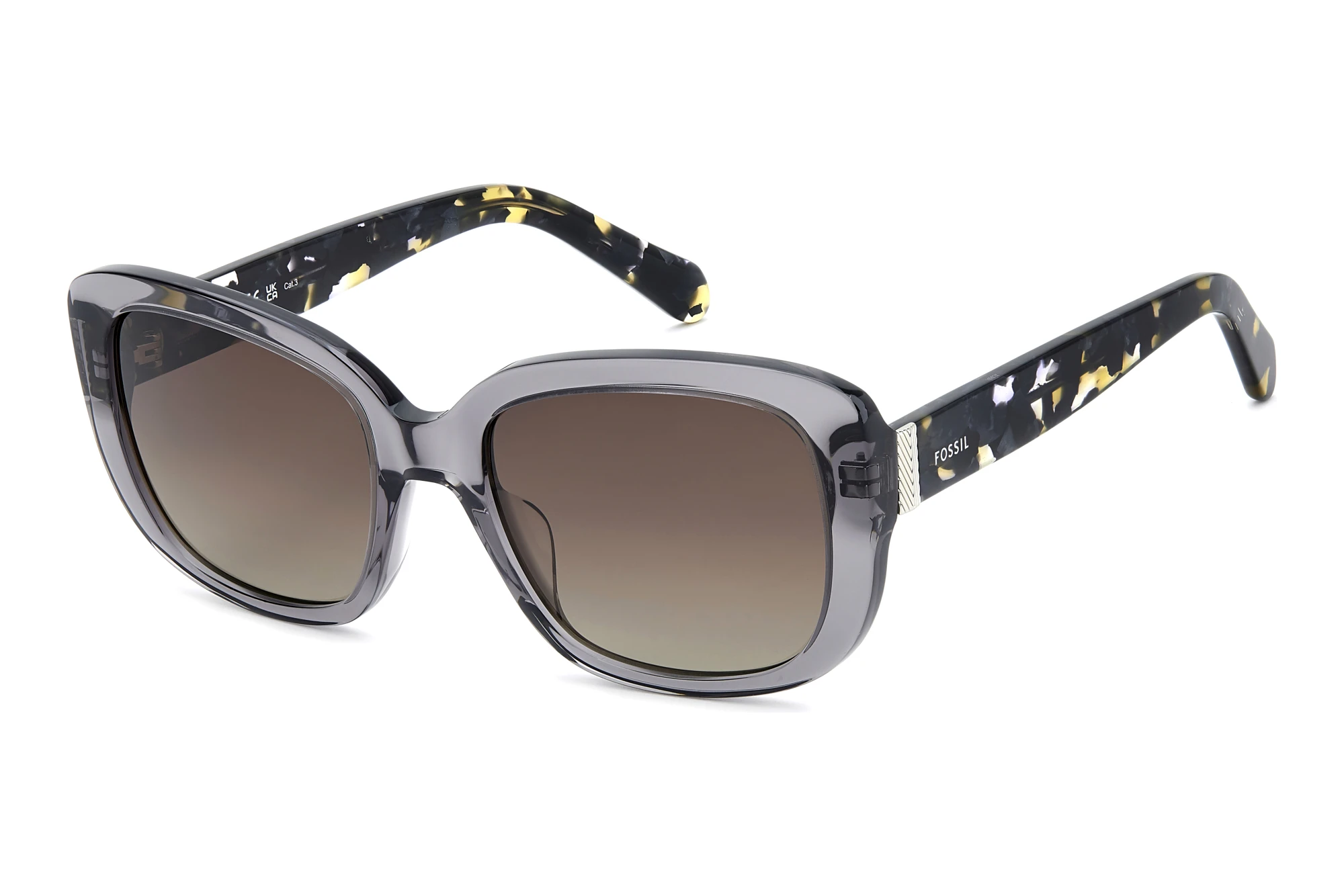 Fossil FOS 2173/S 63M/HA BROWN SHADEDCRYSTAL GREY Fossil FOS 2173/S 63M/HA BROWN SHADEDCRYSTAL GREY