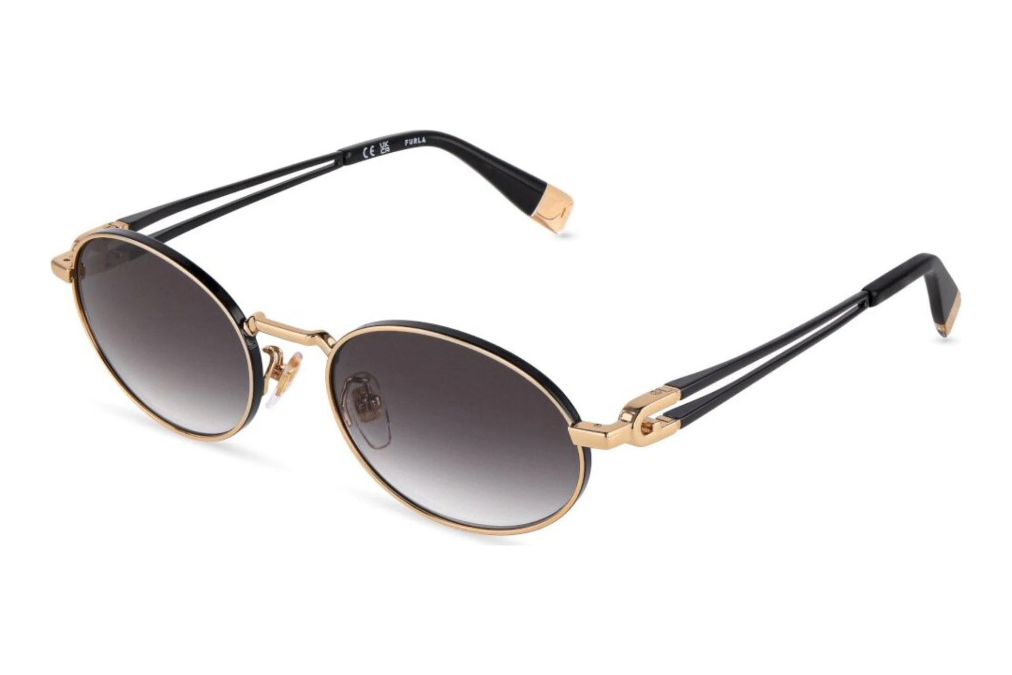 Furla SFUB30 0301 SMOKE GRADIENTSH.ROSE GOLD W/BLACK PARTS Furla SFUB30 0301 SMOKE GRADIENTSH.ROSE GOLD W/BLACK PARTS