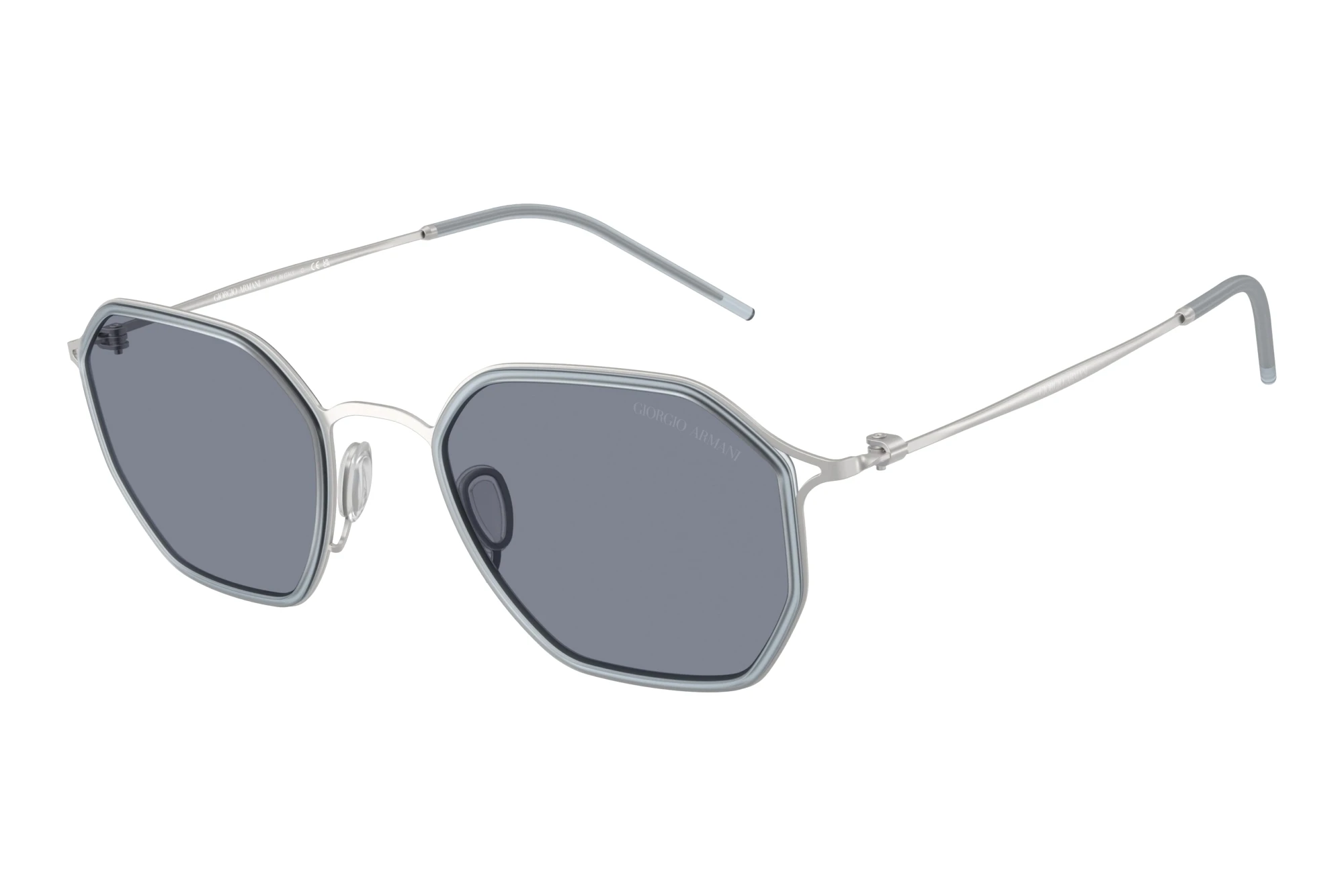 Giorgio Armani AR6188 304519 BlueMatte Silver Giorgio Armani AR6188 304519 BlueMatte Silver