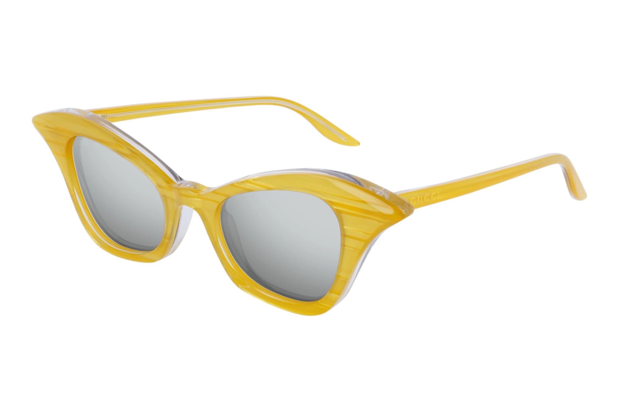 Gucci GG0707S 002 SILVERYELLOW Gucci GG0707S 002 SILVERYELLOW