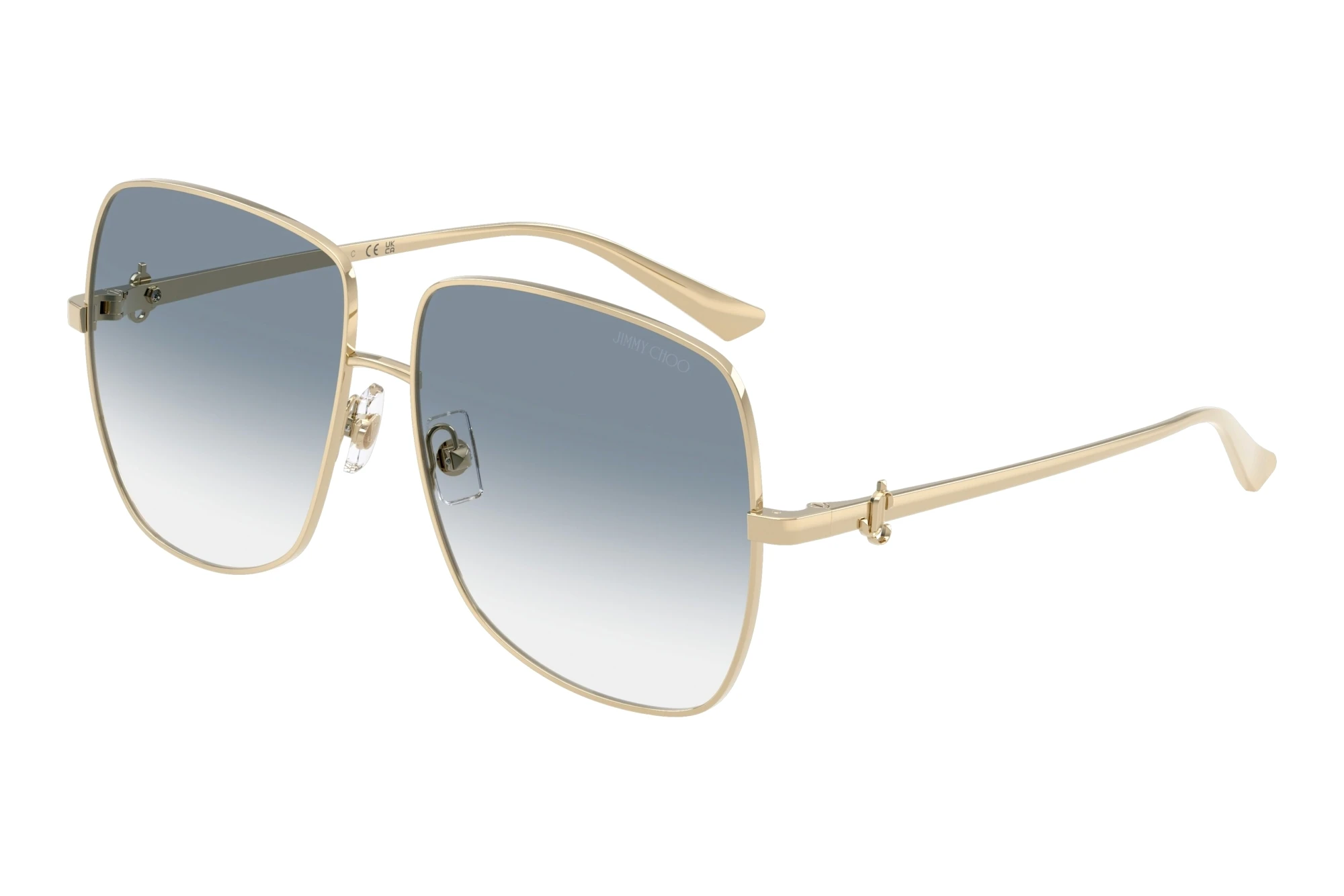 Jimmy Choo JC4030B 30067S Grey Gradient BluePale Gold Jimmy Choo JC4030B 30067S Grey Gradient BluePale Gold