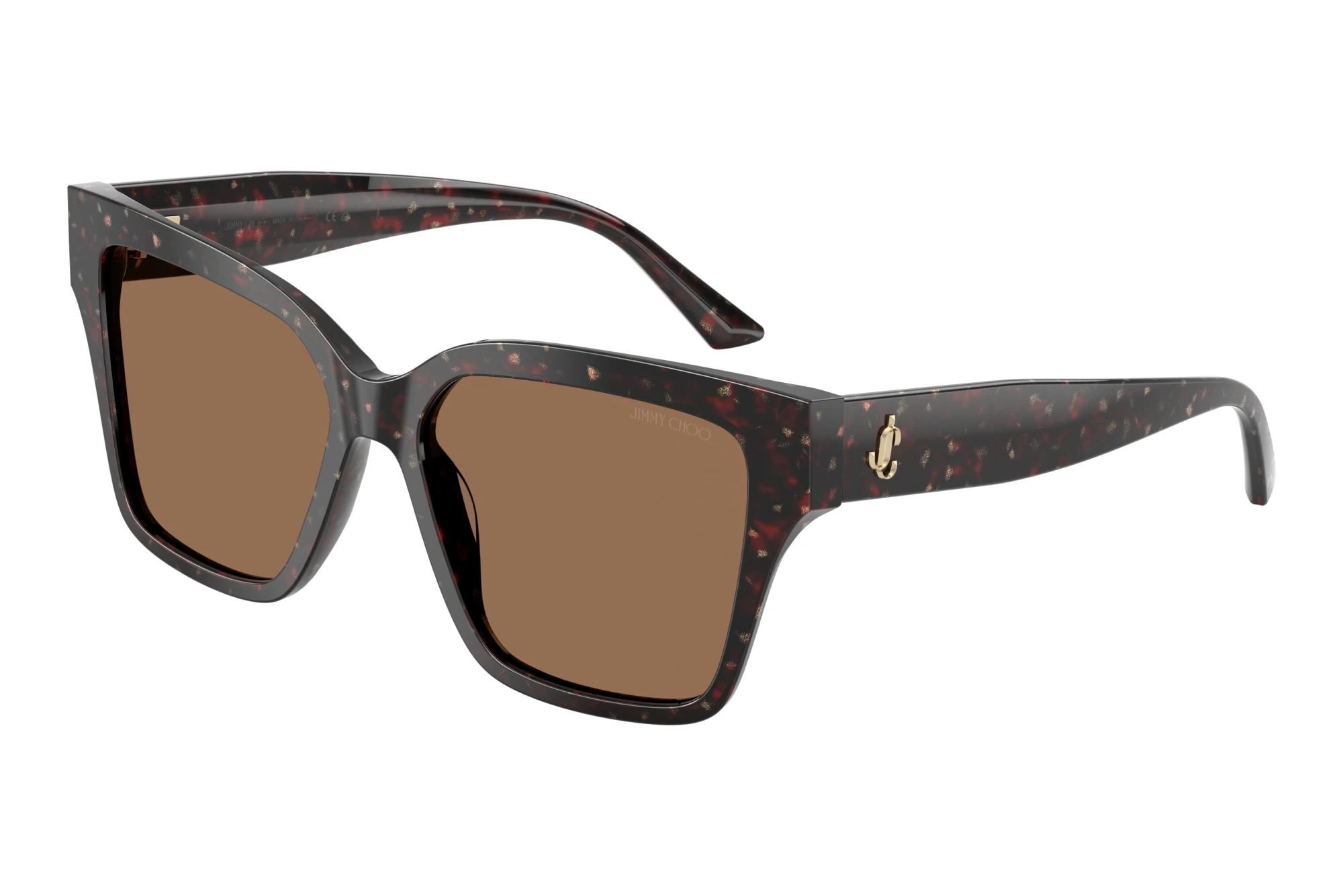 Jimmy Choo JC5003 512573 Dark BrownDark Havana Glitter Jimmy Choo JC5003 512573 Dark BrownDark Havana Glitter
