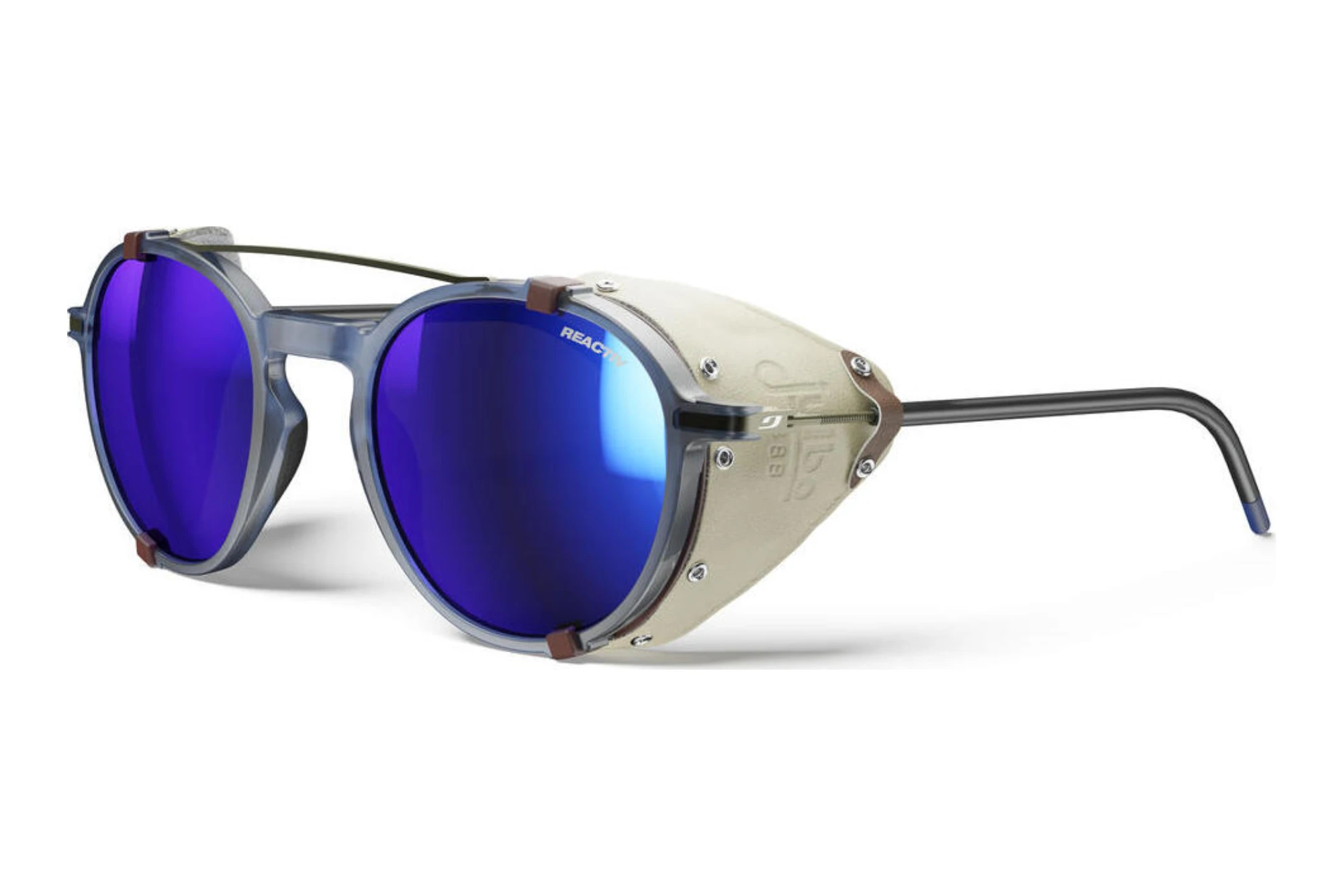 Julbo LEGACY 3612 Blau Durchscheinend / Beige / Schwarz Julbo LEGACY 3612 Blau Durchscheinend / Beige / Schwarz