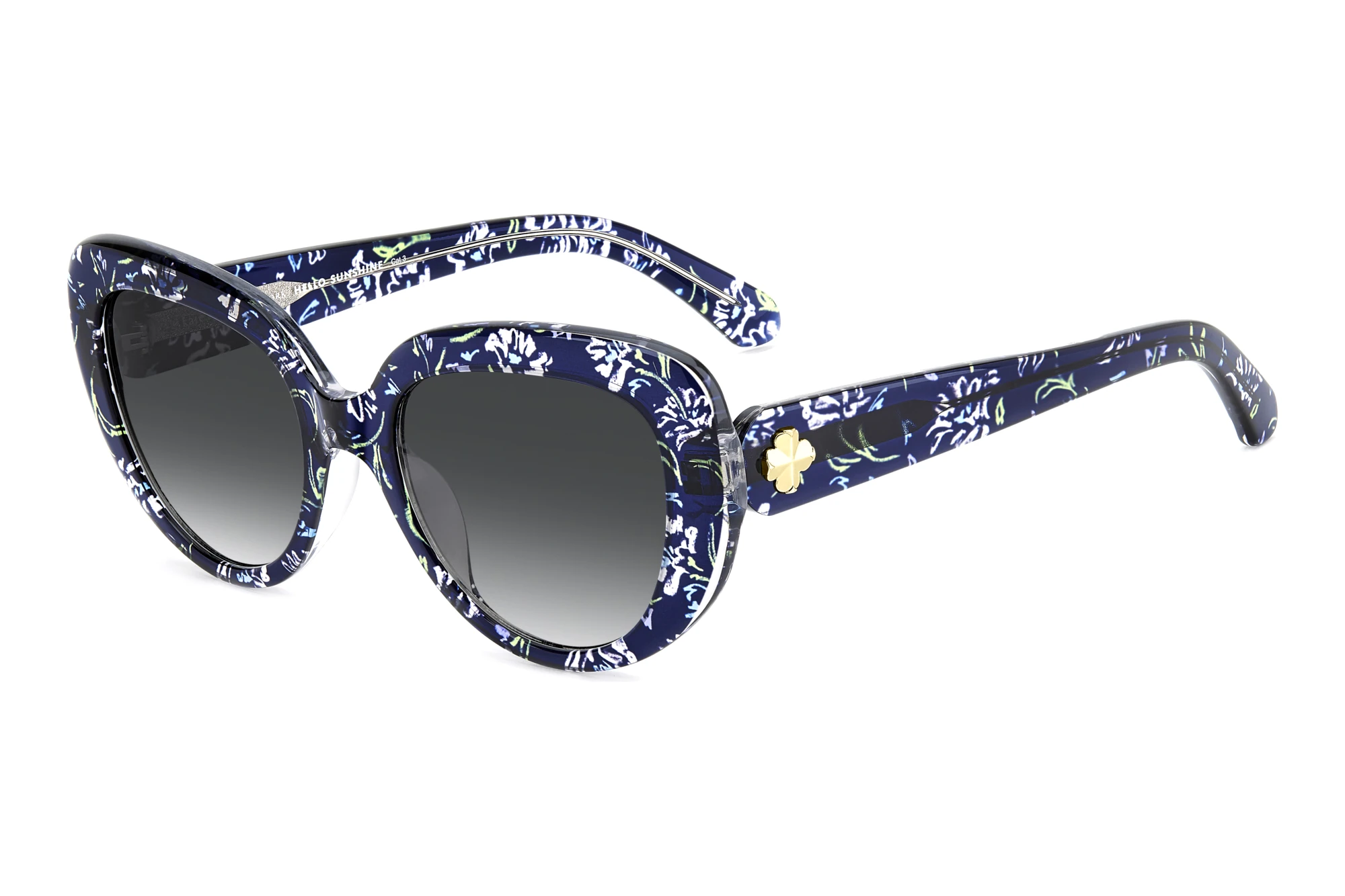 Kate Spade KS RANA 2/S 6QS/9O DARK GREY SHADEDPATTERN BLUE Kate Spade KS RANA 2/S 6QS/9O DARK GREY SHADEDPATTERN BLUE